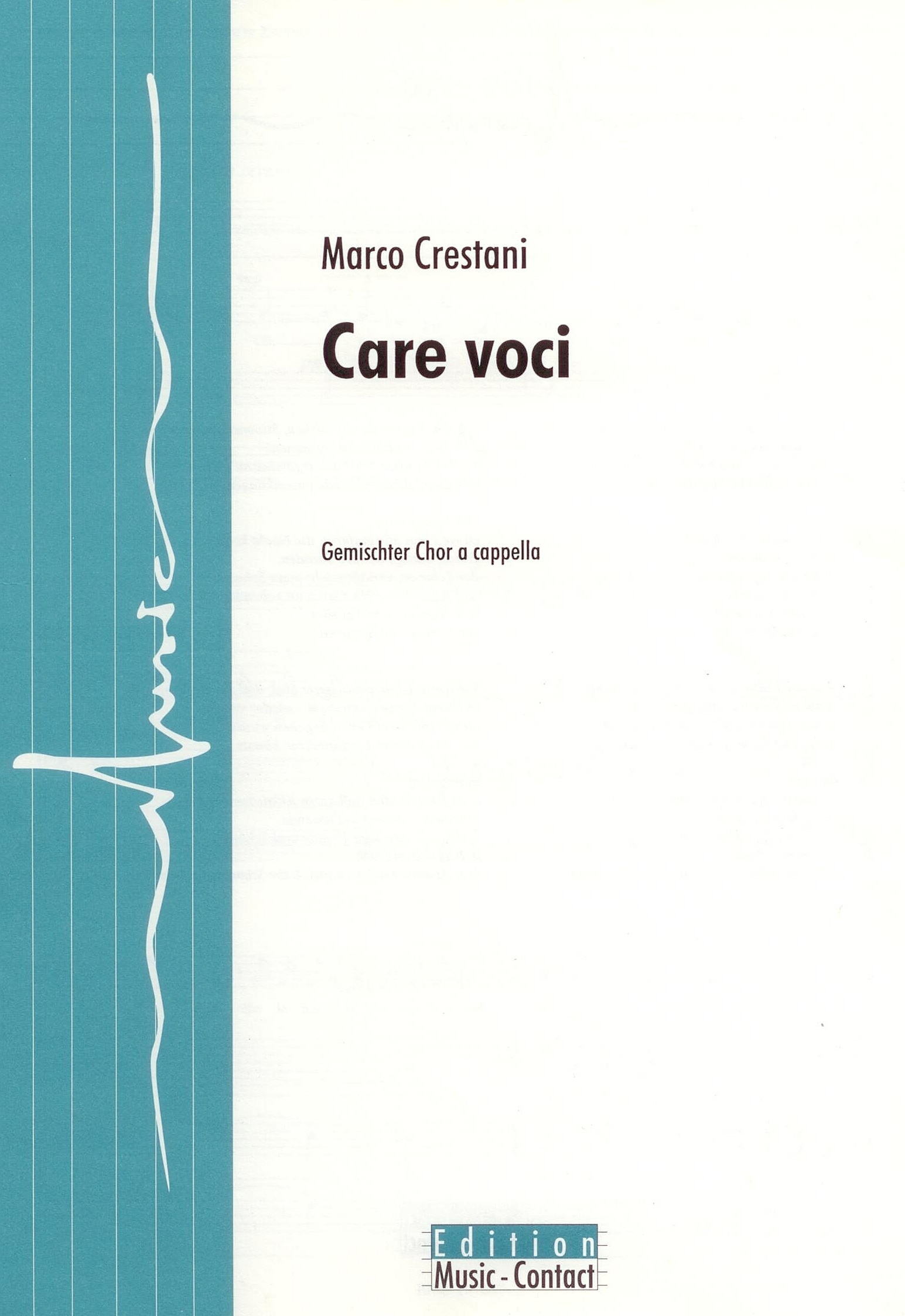 Care voci - Show sample score